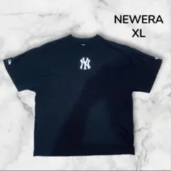 【美品】 NEW ERA 半袖 トップス シャツ XL ブラッカ K26