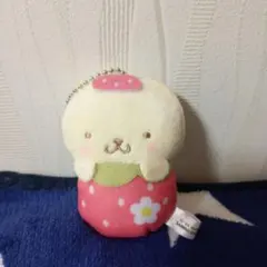 ポムポムプリン　ぬいぐるみキーホルダー