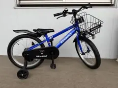 RENAULT ルノー 幼児用自転車 青 （補助輪付き）直接引き取りのみ RENAULT ルノー 幼児用自転車 青 （補助輪付き）直接引き取り