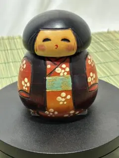 関口としお 創作こけし 木製 日本人形 置物 オブジェ 民芸品 関口俊夫