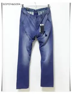 未使用 2010s SCOTCH&SODA チノパンツ W31/L32 タグ付きのサムネイル