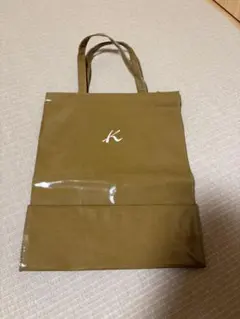 Kitamura トートバッグ ブラウン ポーチ付き - メルカリ
