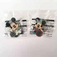 ディズニー 15周年 ピンバッジ ミキミニ