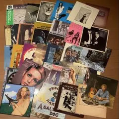 断捨離大量まとめ　70年代ヴィンテージロックレコード30枚セット