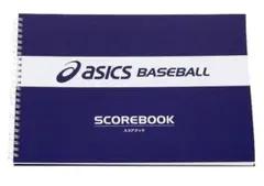asics 野球 スコアブック BEE-S1 A4サイズ
