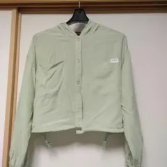 lovetoxic ライトグリーン フード付きジャケット M