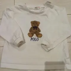 POLO Baby くまさん長袖Tシャツ 90cm