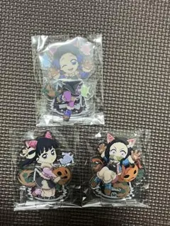 鬼滅の刃 ハロウィン2025 アクリルスタンド しのぶ カナヲ 禰豆子