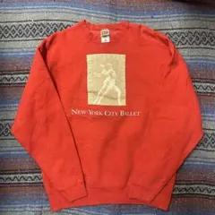 Fruit of the Loom 赤 スウェット XL New York