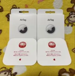 Apple AirTag 2026年初売り　だるま限定デザイン　エアタグ