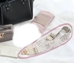 【新品未開封】 mumu×しまむら スマホショルダーストラップ　レオパード