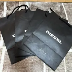 DIESEL ディーゼル 紙袋ショッパー 4枚