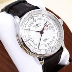 稼働 ZEPPELIN 腕時計 GMT デイト 100周年モデル 箱 3697のサムネイル