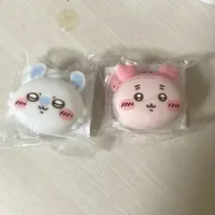 【本日限定価格】ちいかわ　おかおミニシリコンポーチ 2点セット