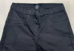 H&M スキニーパンツ ブラック EUR34 丈長め79.5 ストレッチ