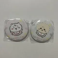 ちいかわ　おねんね缶バッジ　ちいかわ　ラッコ