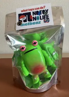 【未開封】ケローネン ソフビ シカフェス　蛍光グリーン色