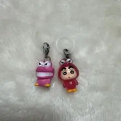 ま*ろ様 クレヨンしんちゃん めじるしアクセサリー ワニ山 ガチャガチャ