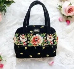 ✨人気✨ FEILER フェイラー　薔薇　花柄 トートバッグ ハンドバッグ