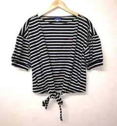 バーバリー ブルーレーベル Burberry ボーダー カットソー トップス