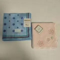 未使用　FURLA　シルク＆コットン　ハンカチ　TOCCA　ハンカチのサムネイル