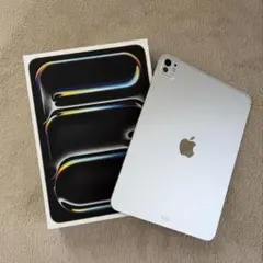 超美品iPad Pro 2024 13インチ 512GB セルラーシルバー m4 - メルカリ