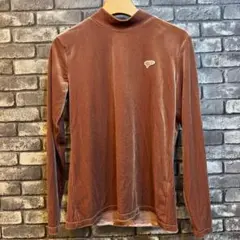 ビームスゴルフ モックネックシャツ 長袖　レディースゴルフウェア　L 日本製