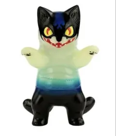 新品未開封 化猫怪獣 ネゴラ デビルマン ソフビ 小夏屋 蓄光 popbox