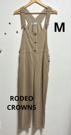 タグ付き RODEO CROWNS ベージュ サロペット Mのサムネイル