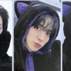 ATEEZ Makestar トレカ アチズ 黒猫 ヨントン フォト ユノ