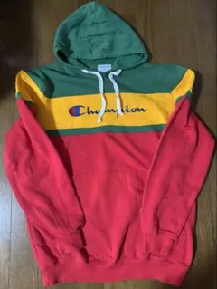チャンピオン champion パーカー フーディー　カラフル レゲエ