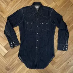 Levi’s 米国製 ショートホーン デニムシャツ バレンシア リーバイス