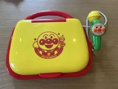 アンパンマン うたってたたいてパソコンだいすき 知育玩具 本体 マイク付き
