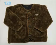 120cm　MARKEY'S ボア ノーカラー ジャケット　モコモコ