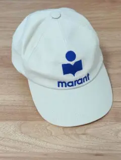 ISABEL MARANT キャップ ホワイト ブルー ツウィ着用モデル