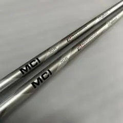 フジクラ　MCI 70R　ウェッジ用グリップ付シャフト　2本セット