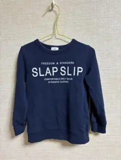 SLAP SLIP キッズ 長袖カットソー ネイビー 110cm