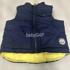 【babyGAP】 95ベビーギャップ ダウンベスト 中綿ベスト ネイビー