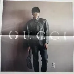 GUCCI 広告 BTS JIN Xiao Zhan ほか　日本経済新聞