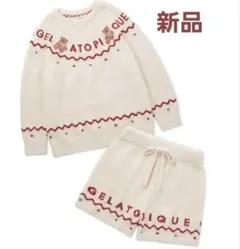 新品未使用【HOLIDAY】ノルディックプルオーバー&ショートパンツセット