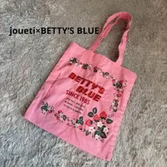 joueti×BETTY’S BLUE コラボ ショッパーBAG ピンク　トートのサムネイル