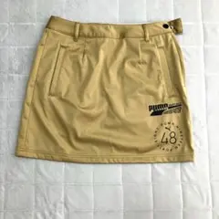 美品 PUMA ゴルフスカート ベージュのサムネイル