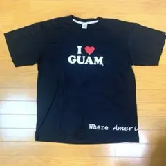 I LOVE GUAM Tシャツ ブラック XLサイズ