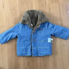PETIT MAIN デニムファーアウター　リバーシブル