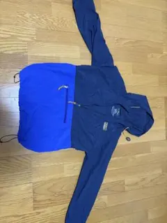 L.L.Bean ナイロン アノラックパーカー ネイビー ブルー L