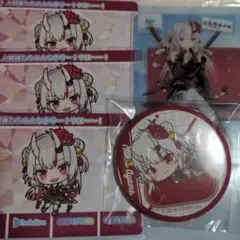 百鬼あやめちゃん 缶バッジ カード セット