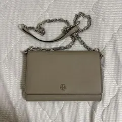 Tory Burchベージュ ショルダー財布