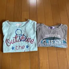 ￼￼Tシャツ 2枚セット 女の子140cmと150cm