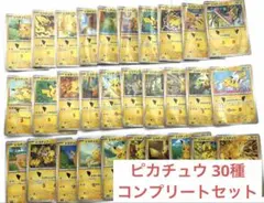 포켓몬 카드 피카츄 30th CELEBRATION 全30種 묶음 판매