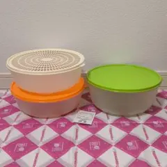 タッパーウェア MMボール 大中小 ギフトセット(V26) タッパーウェア MMボール 大中小 ギフトセット(V26) - メルカリ